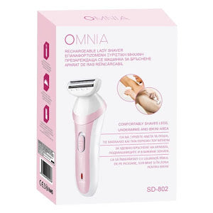 Aparat de ras electric, reincarcabil cu lama tripla de 16 cm, Omnia