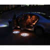 Set 2 holograme LED cu logo pentru portiere