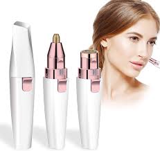 Epilator facial reincarcabil cu 2 capete