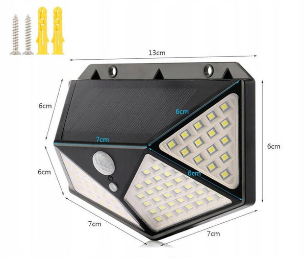 Set 5 Lampi Solare 100 Led-Uri