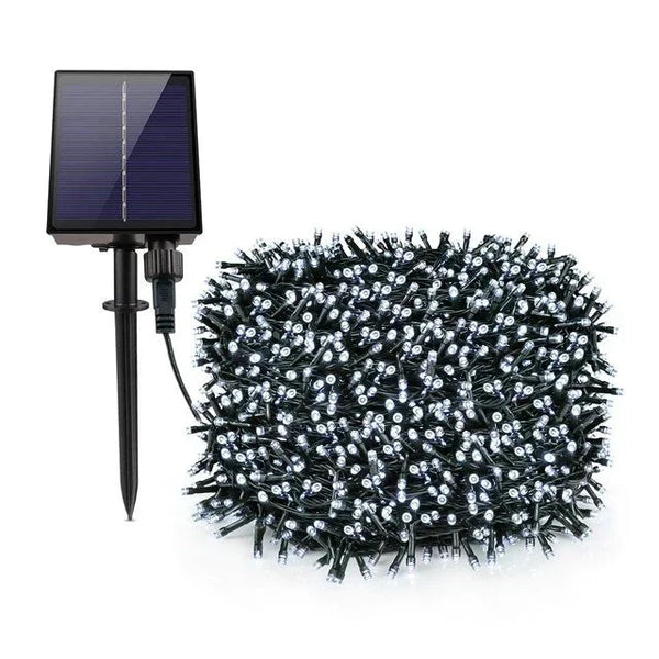 Instalatie solara pentru exterior IP44, 100m, liniara