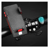 Lanterna suport telefon bicicleta, alarma, baterie de incarcare