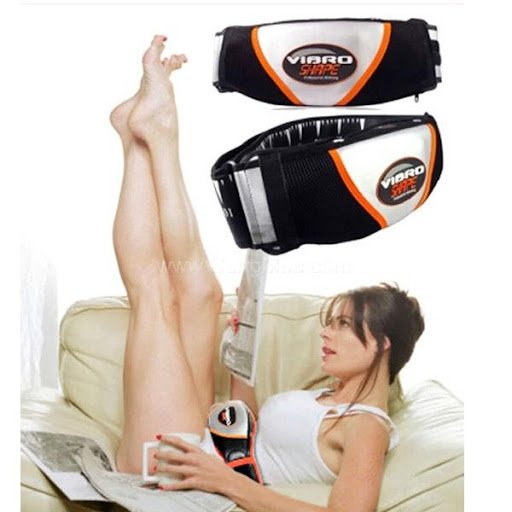 Centura Vibro Shape 2 in 1 pentru slabit cu efect sauna si masajÂ