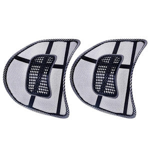 Set 2 perne lombare pentru scaunul de birou