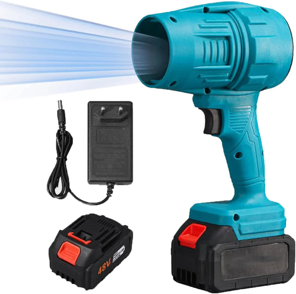 Suflantă Extreme Fan, Portabila, 2 Acumulatori 48v, 60m/s