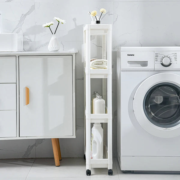 Etajeră dreptunghiulară cu 4 niveluri, ideala pentru sufragerie sau bucatarie