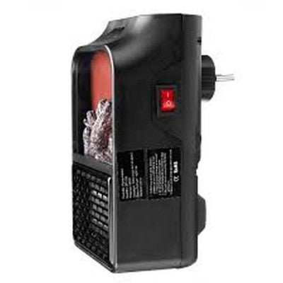 Aeroterma portabila Flame Heater 500 W cu 2 niveluri temperatura si display digital