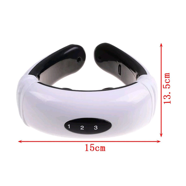 Aparat de masaj electric pentru relaxarea muschilor gatului si umerilor