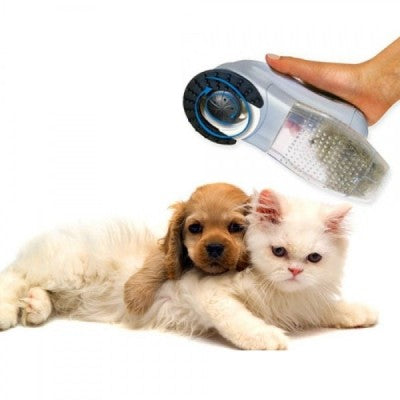 Aparat curatare blana animalelor, perie cu vacuum