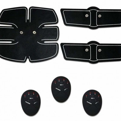 Kit centura electrostimulare EMS, trei piese, CR7