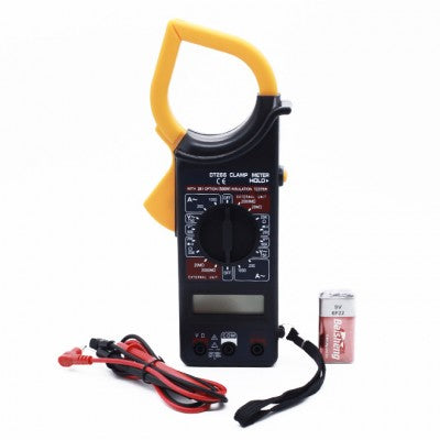 Ampermetru digital masoara curentul fara contact cu firele electrice