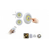 Set 3 lampi LED 3W COB cu telecomanda