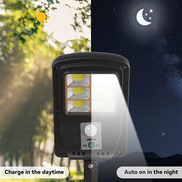 Set 2x Lampi solare 48 COB, 3 moduri functionare, CL180-6