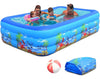 Piscina Dreptunghiulara Gonflabila, 300x170x54cm, 2300 litri, Material foarte rezistent, Albastru, Instalare rapida