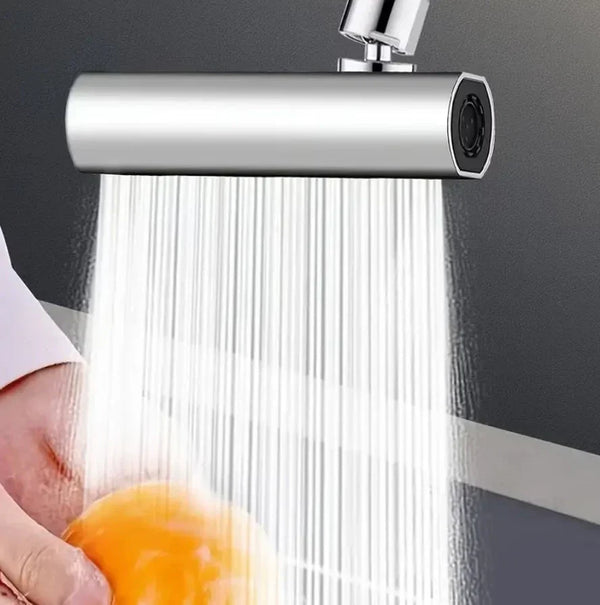 1+1 CADOU Extensie robinet 3 in 1, 360°, 3 moduri de functionare, cupru, argintiu