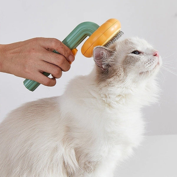 Perie cu Autocuratare pentru Pisici si Catei