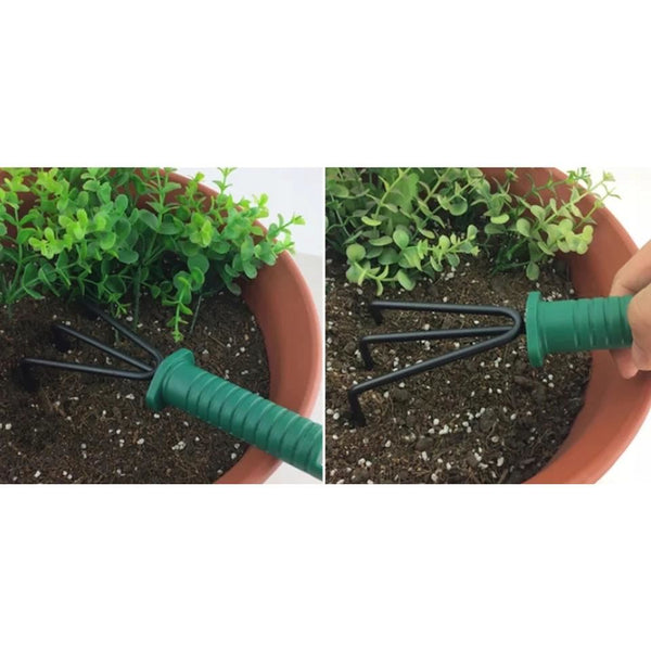 Set Trusa Cu Unelte De Gradina, 10 Accesorii Pentru Gradinarit