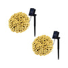 1+1 GRATIS Instalatie 100 LED pentru exterior cu incarcare solara multicolor