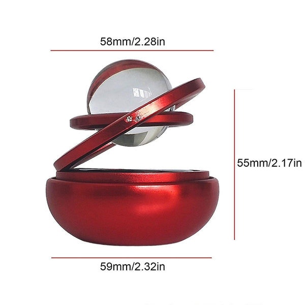 Odorizant auto solar cu autorotire
