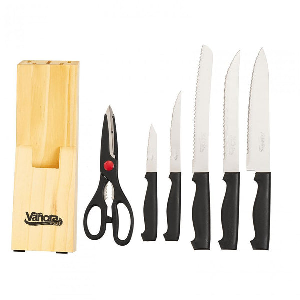 Set Cutite Bucatarie 7 Piese, Forest, Vanora Home