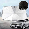 1+1 CADOU Parasolar pliabil tip umbrela pentru parbrizul masinii 65 x 110 cm