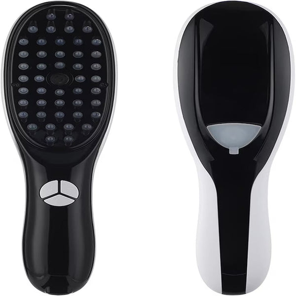 Perie de par electrica cu atomizare ioni negativi, masaj al scalpului, difuzor de ulei de ingrijire