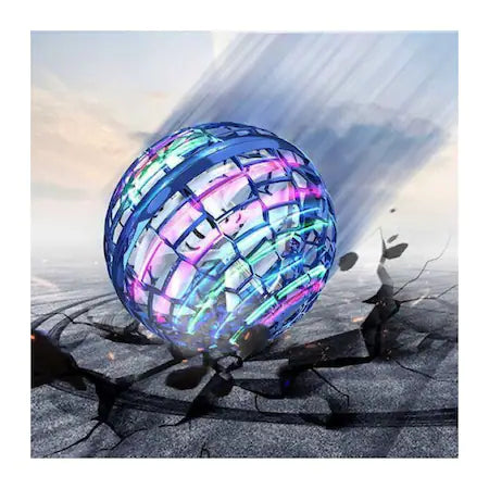 Minge zburatoare tip drona, lumini LED, incarcare USB, cu controller