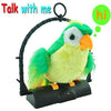Imita tot ce ii spui. Papagal vorbitor de jucarie
