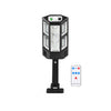 Set 3 x Lampa solara 43 LED SMD 10W, suport prindere, telecomanda