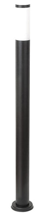 Stalp iluminat exterior, H 100 cm, IP 44, negru