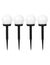 Set 4 x Lampa LED solara Kula, IP 44, 34 cm