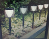 Set 4 x Lampa solara Inspire Nioki, IP44, H39cm, neagra