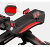 Lanterna suport telefon bicicleta, alarma, baterie de incarcare