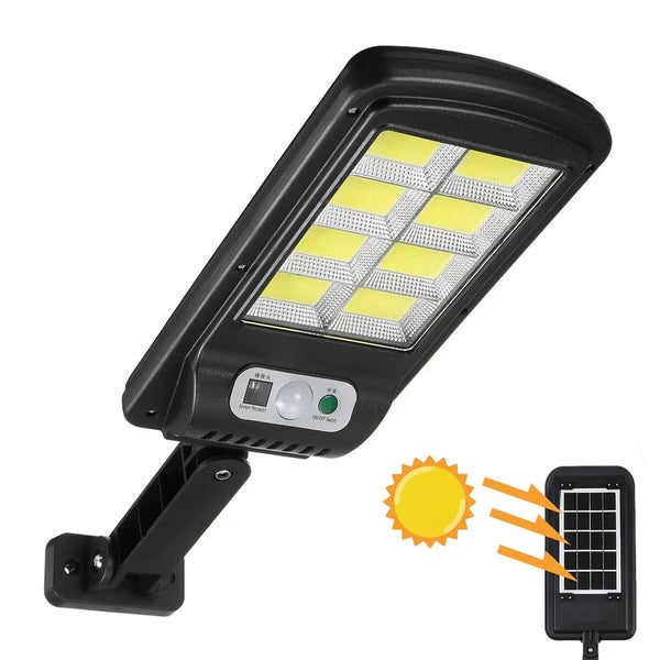 Set 4 x Lampi Solare Jortan cu 8 Cadrane, incarcare solara, 160 LED-uri COB, telecomanda inclusa