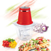Tocator Heinner 300W, 2 cutite inox, bol sticla 1.2 L, 2 Viteze,