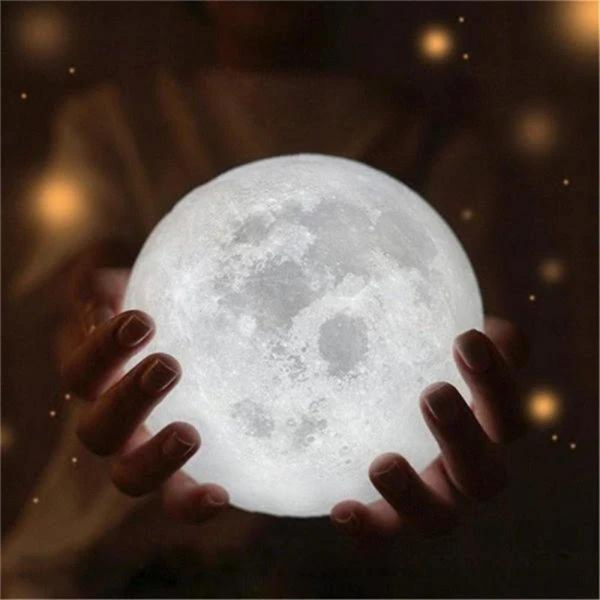 Lampa in forma de luna, 16 culori