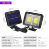 Set 6 Lampi solare Led SL-F108 Cob cu senzor de miscare+telecomanda