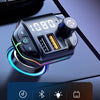 Car kit modulator FM BGRJ-A10, Mp3 Player, USB, Type C, fast charge