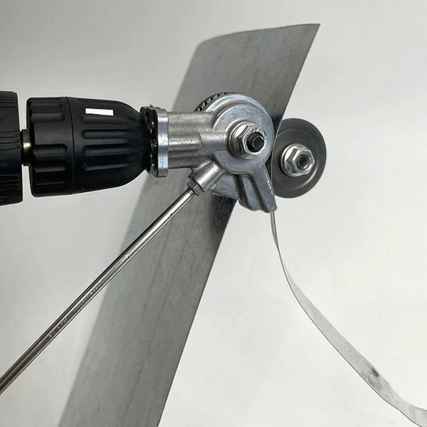 Adaptor pentru bormasina de taiat tabla si materiale fieroase