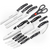 Set 13 unelte culinare profesionale, lama inox