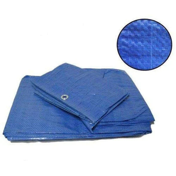 Set 2 Prelate impermeabile cu inele, 80 gr/mp, rezistente UV